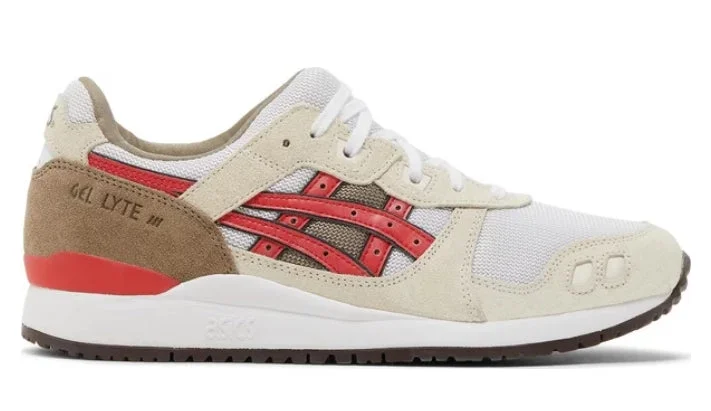 ASICS Gel-Lyte III OG - Smoke Grey/Red Alert