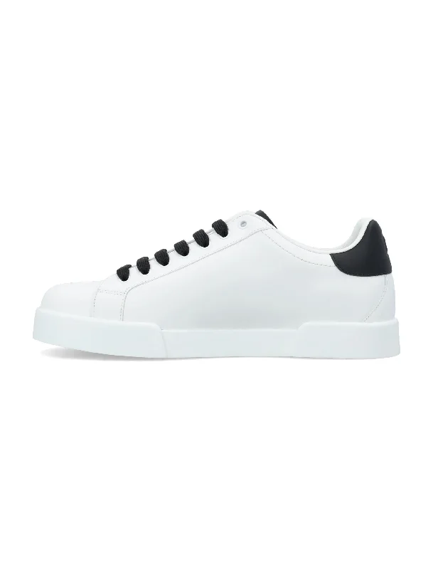 DOLCE & GABBANA Portofino Light Leather Sneakers