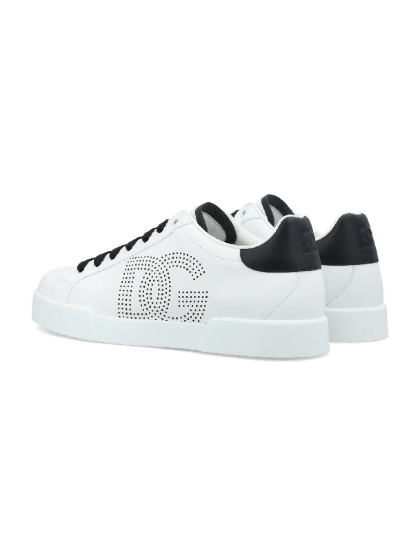 DOLCE & GABBANA Portofino Light Leather Sneakers