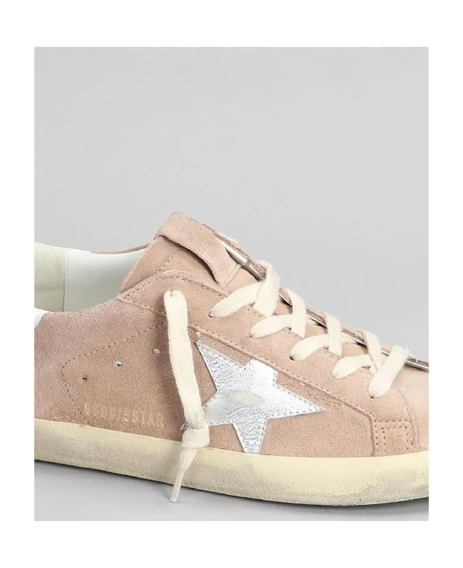 GOLDEN GOOSE Chic Nude Superstar Sneakers