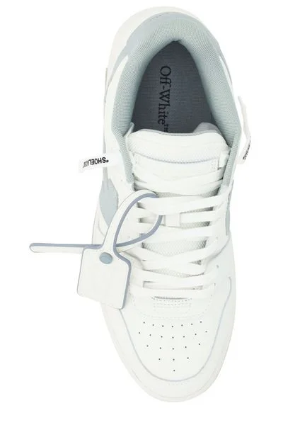 OFF-WHITE Out of Office White & Grey Sneakers