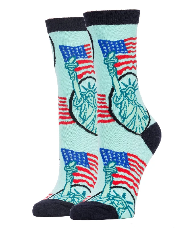 Lady Liberty Socks