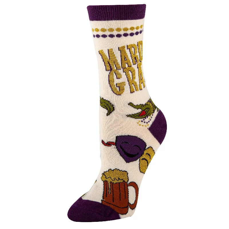 Mardi Party Socks