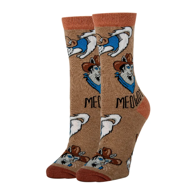 Meowdy Socks