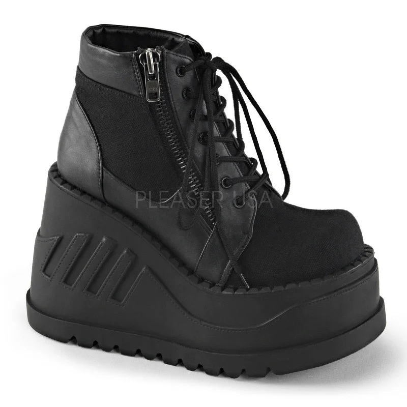 Stomp 10 Black  - Demonia Direct