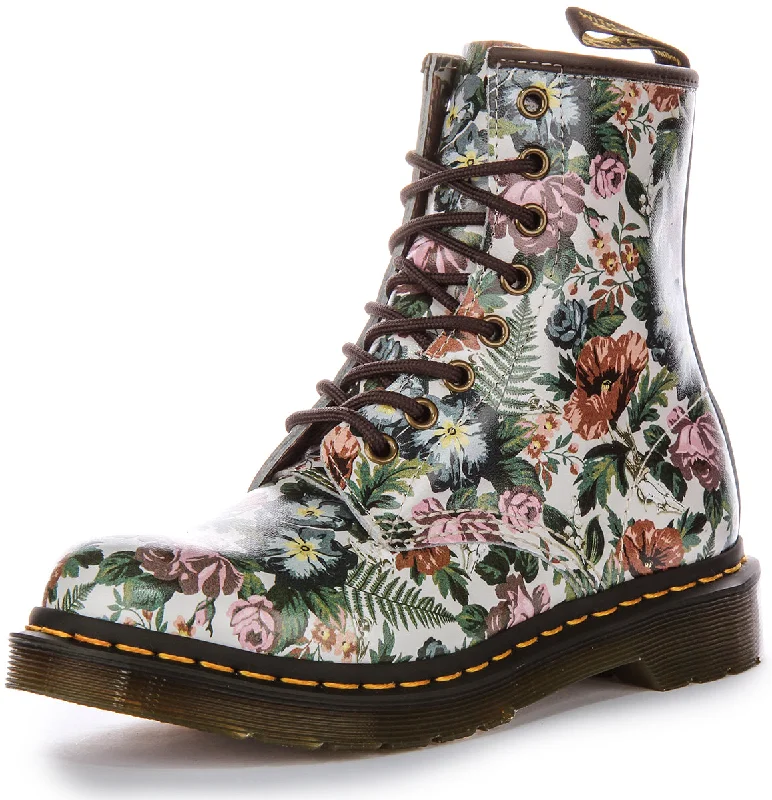 Dr Martens 1460 English Garden In Floral For Women