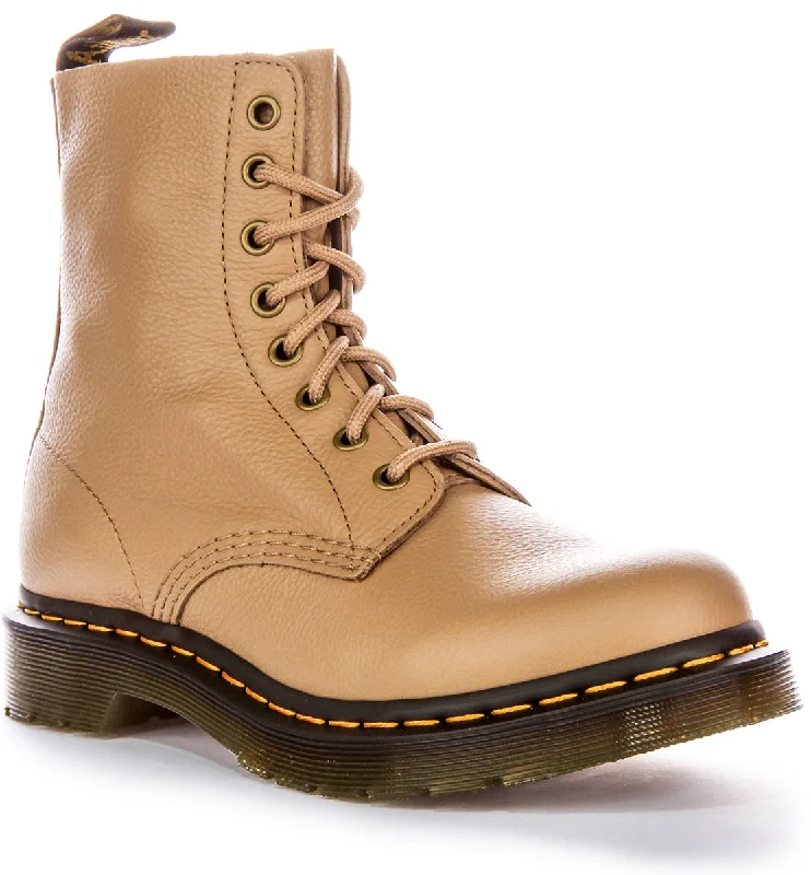 Dr Martens 1460 Pascal In Tan For Women