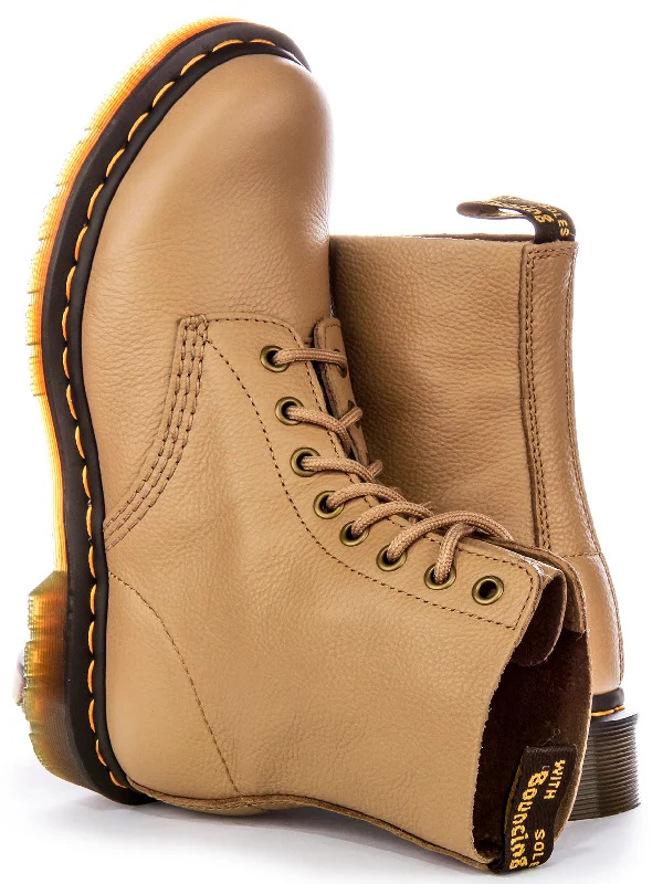 Dr Martens 1460 Pascal In Tan For Women