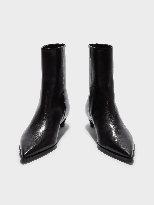 Harriet Leather Ankle Boots