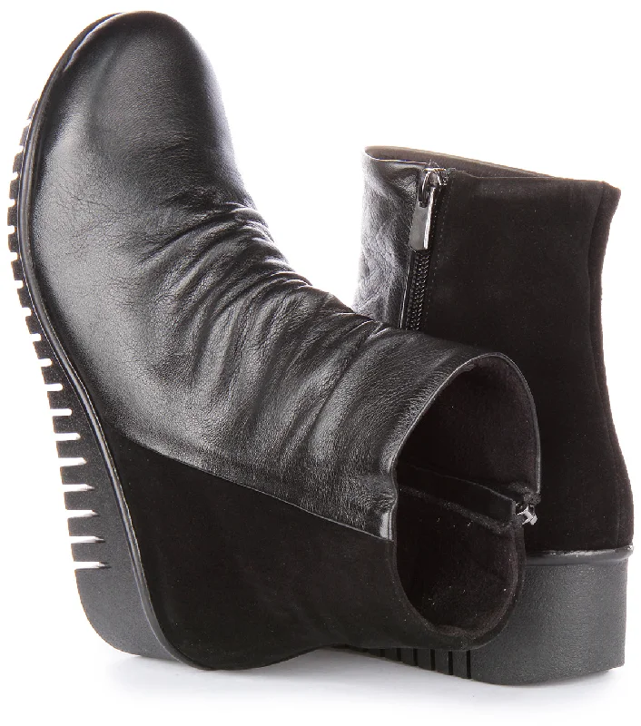 Melia Ankle Boots In Black