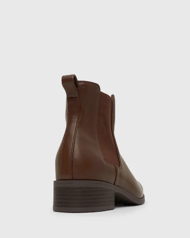 Wider Fit ELLIOT Vegan Ankle Chelsea Boots