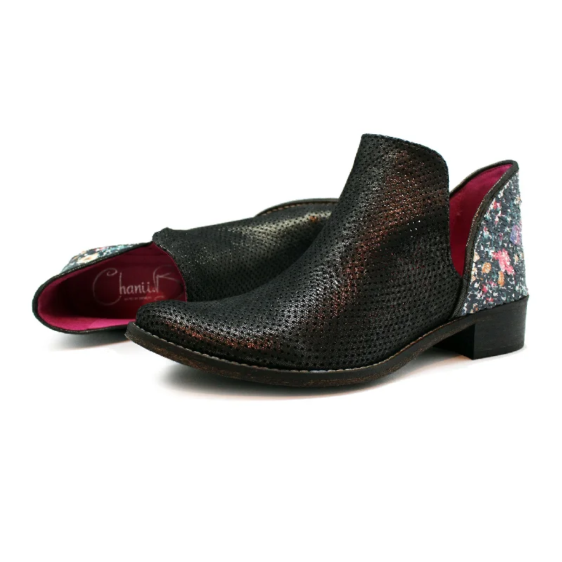 Zippette - Black/Multi Sequin Last Sizes 36,40 &41