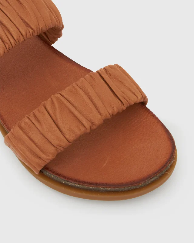 GOLLY Leather Double Band Slides