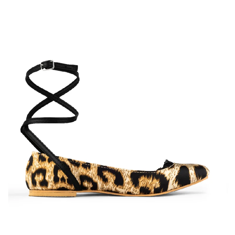 AMORIO LEOPARD FLATS