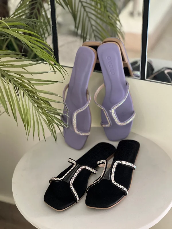 Freya Slides - Purple