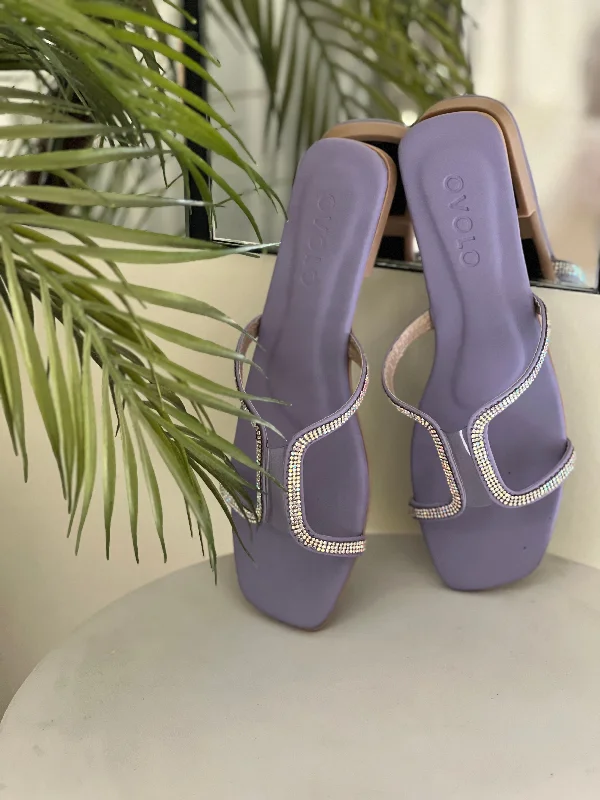 Freya Slides - Purple