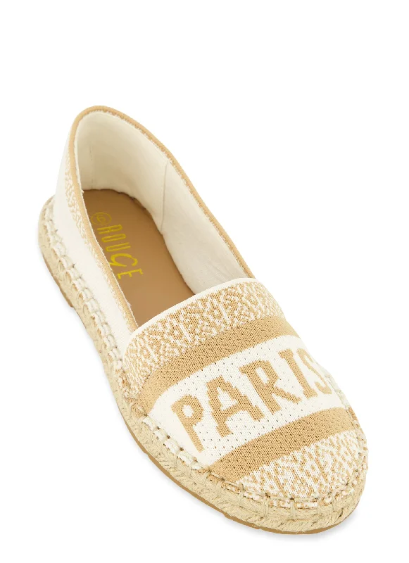 Paris Espadrille Flats