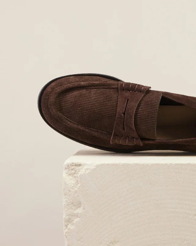 Joss Loafer, Espresso Millerighe