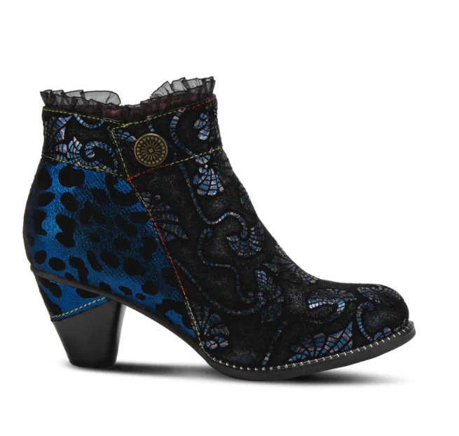 L'ARTISTE Women's Metallic Suede 