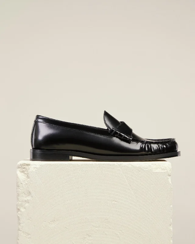 Luca Loafer, Black Shine