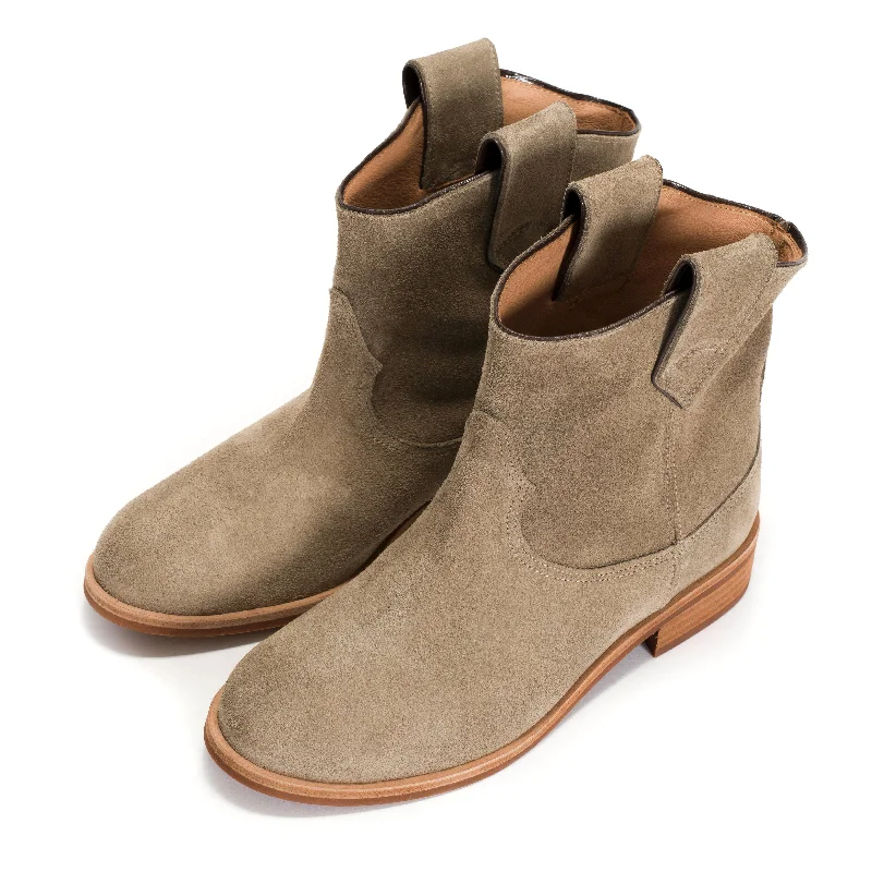 Monja Calf suede Mushroom