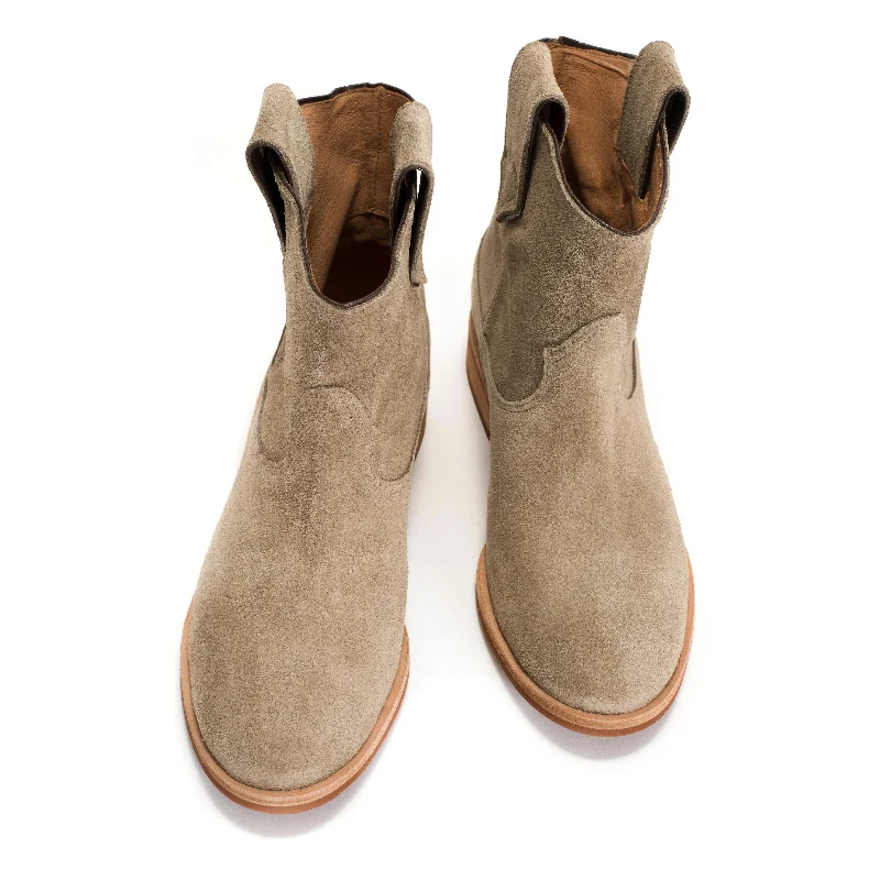 Monja Calf suede Mushroom