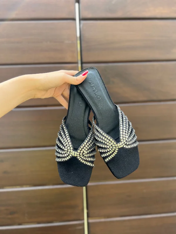 Natalya Slides - Black