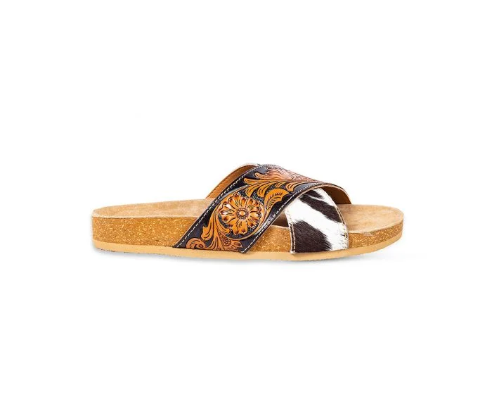 Nevada Hand Tooled Sandals