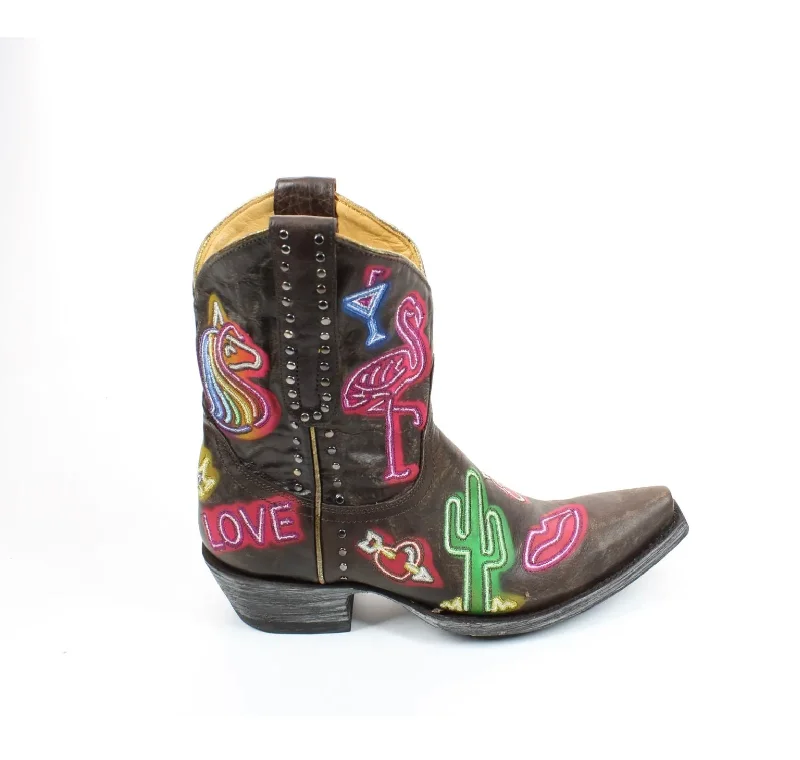 Old Gringo Jackpot Embroidered Boots 6.5