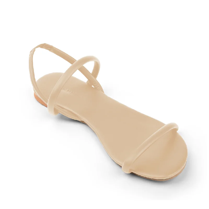 POMPA BEIGE SANDALS