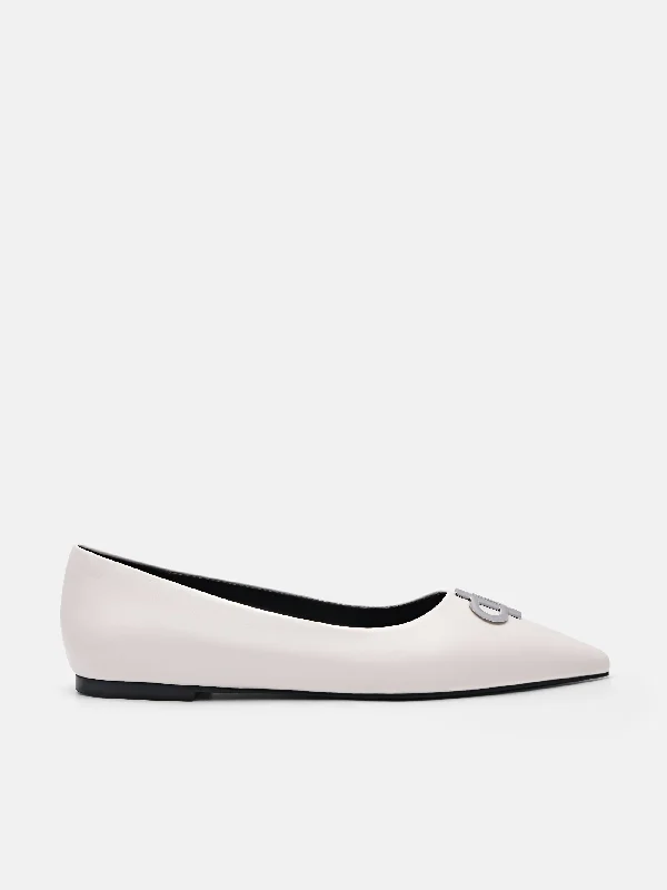 PEDRO Icon Leather Ballet Flats