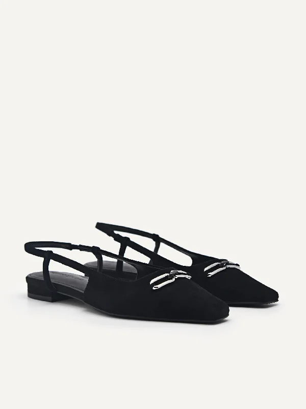 PEDRO Studio Kate Leather Ballerina Flats