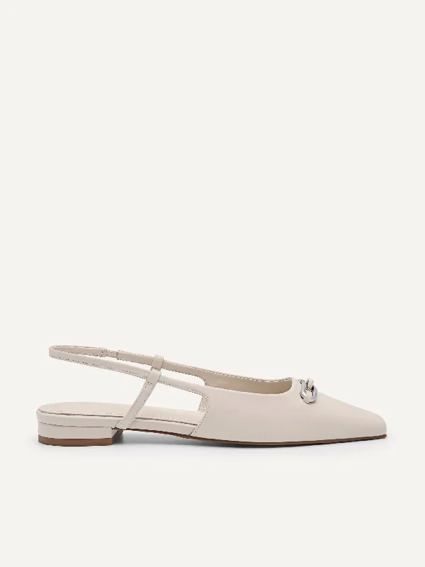 PEDRO Studio Kate Leather Ballerina Flats