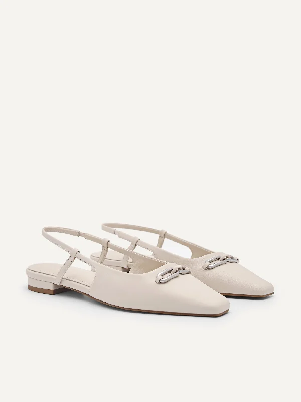 PEDRO Studio Kate Leather Ballerina Flats