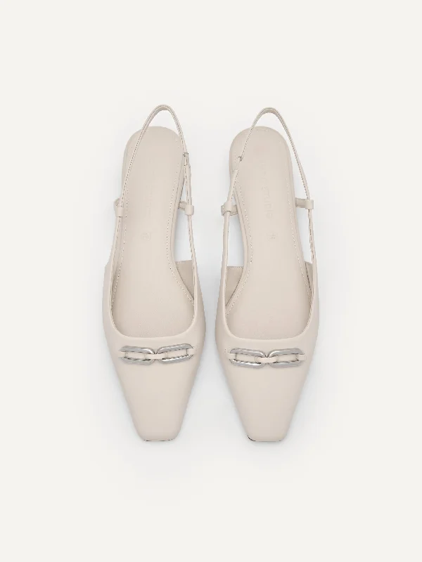 PEDRO Studio Kate Leather Ballerina Flats