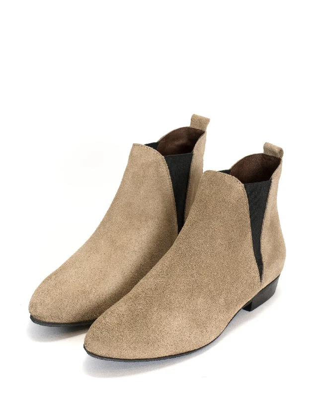 Rita Calf Suede Sage grey