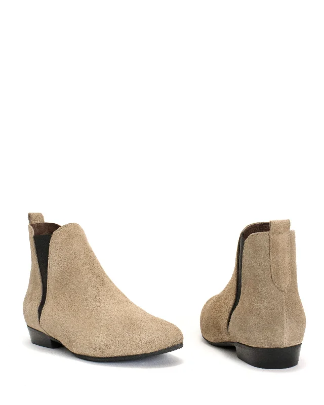 Rita Calf Suede Sage grey