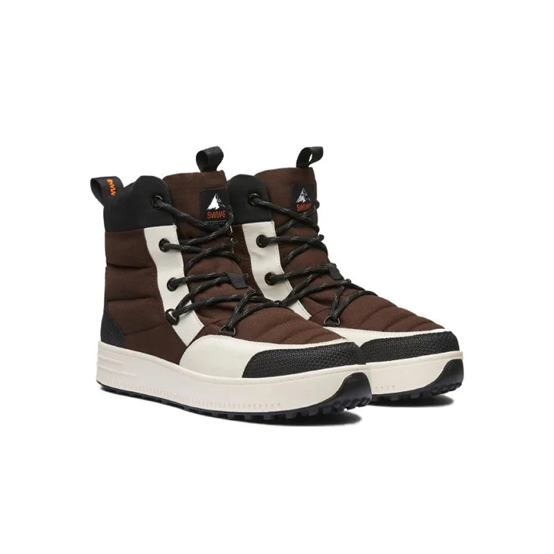 Snow Runner (Brown + Off White + Black)