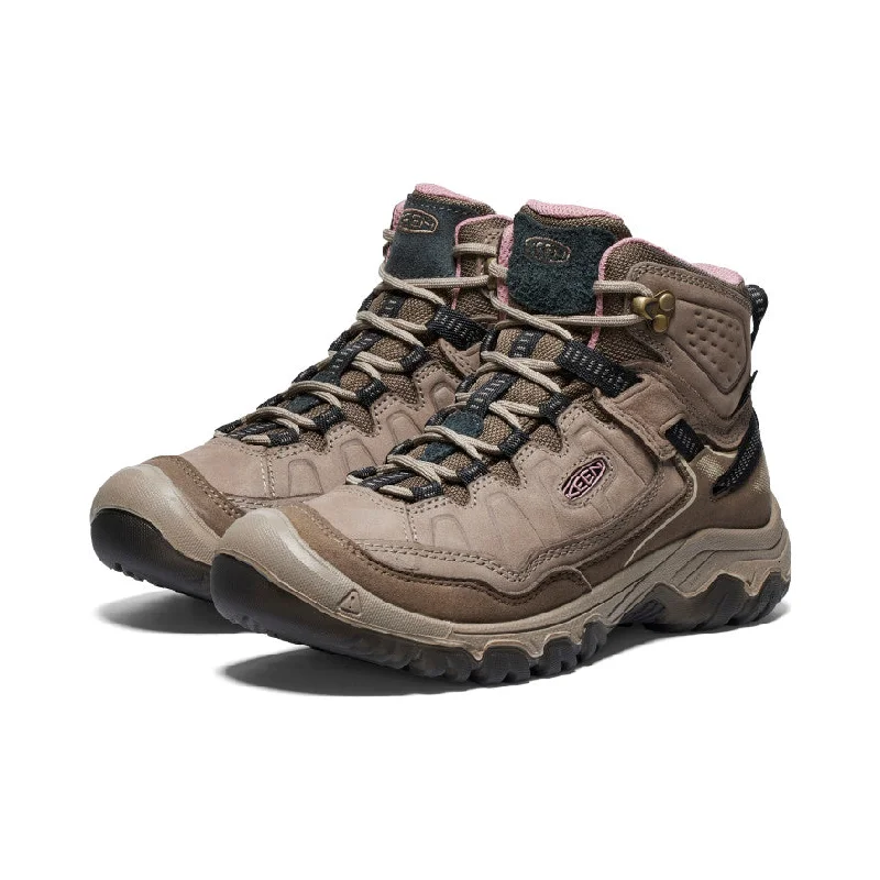 Women's Targhee IV Mid Waterproof Brindle Nostalgia Rose