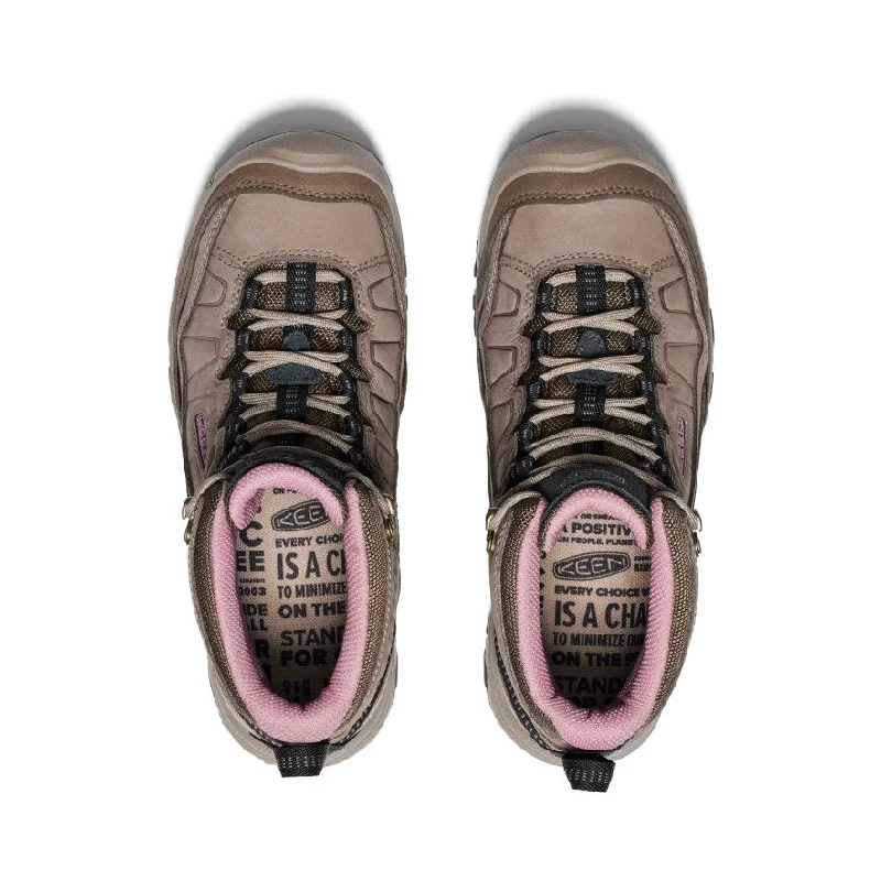 Women's Targhee IV Mid Waterproof Brindle Nostalgia Rose