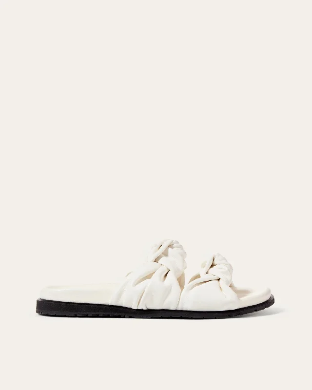 Tye Slide, White