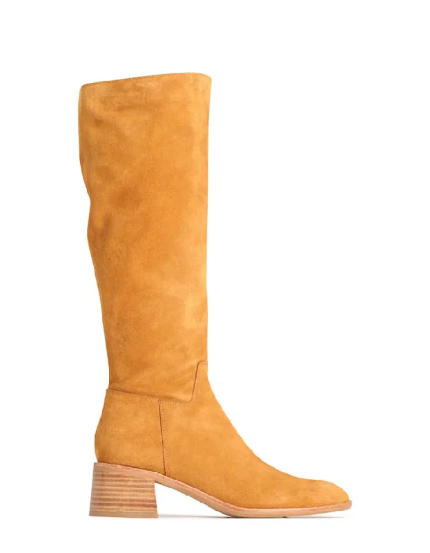 Wyoming Camel Suede Boots