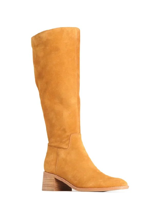 Wyoming Camel Suede Boots