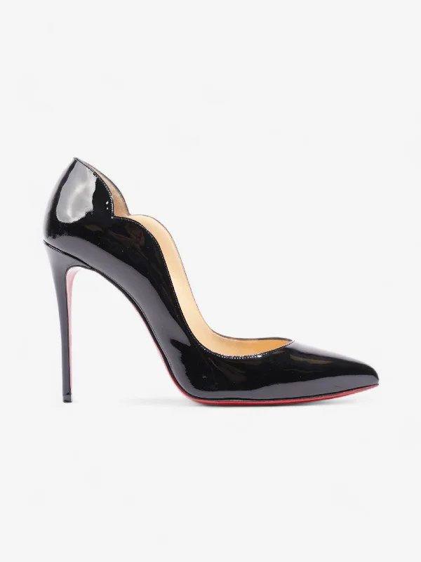 Christian Louboutin Hot Chick 100mm Black Patent Leather EU 39.5 UK 6.5