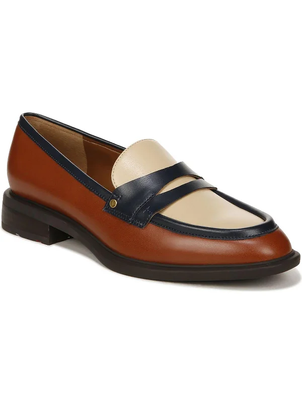 L-Edith2 Womens Comfort Insole Faux Leather Loafers