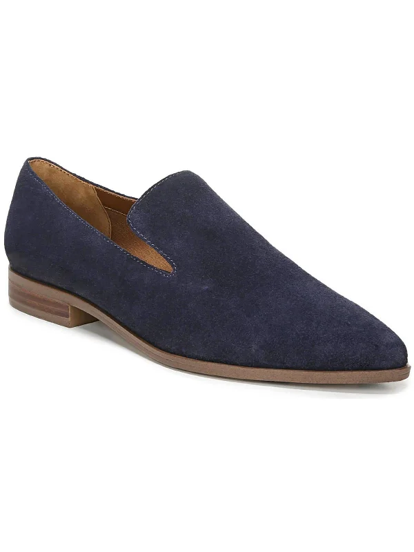 Lany Womens Suede Slip On Loafers