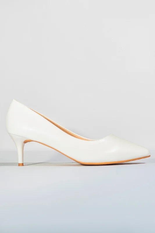 Night Out Heels - White