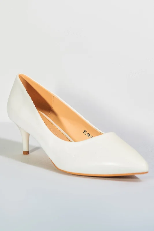 Night Out Heels - White