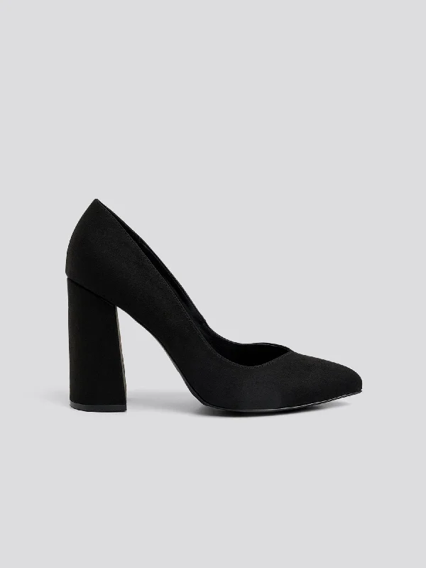 Penelope Faux Suede Pumps