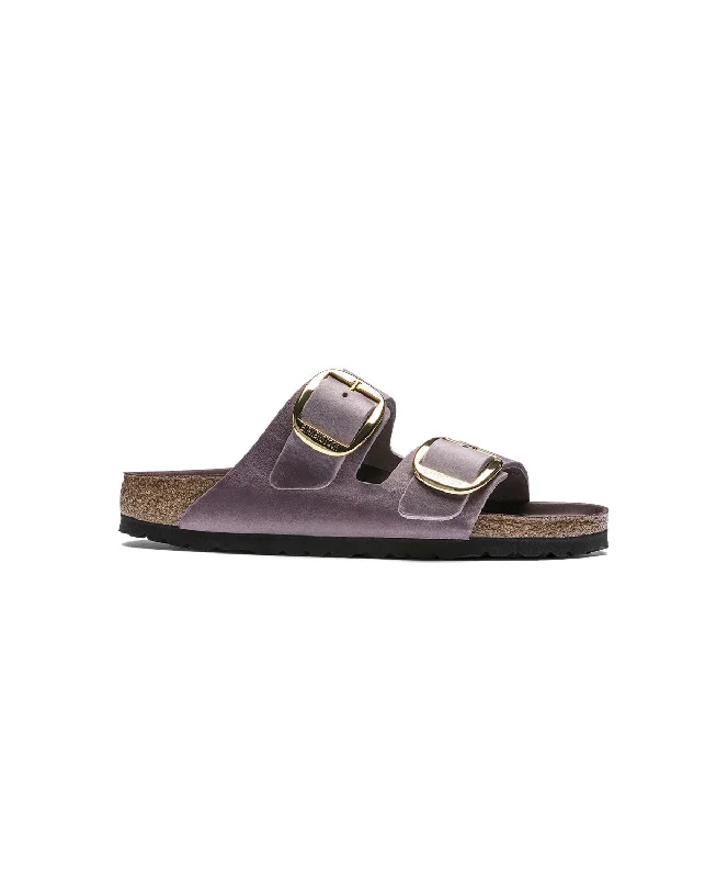 Birkenstock Arizona Big Buckle Oiled Leather Lavender Blush Sandals